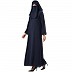 Arabian abaya with naqaab set- Navy Blue Arabian abaya with naqaab set- Navy Blue